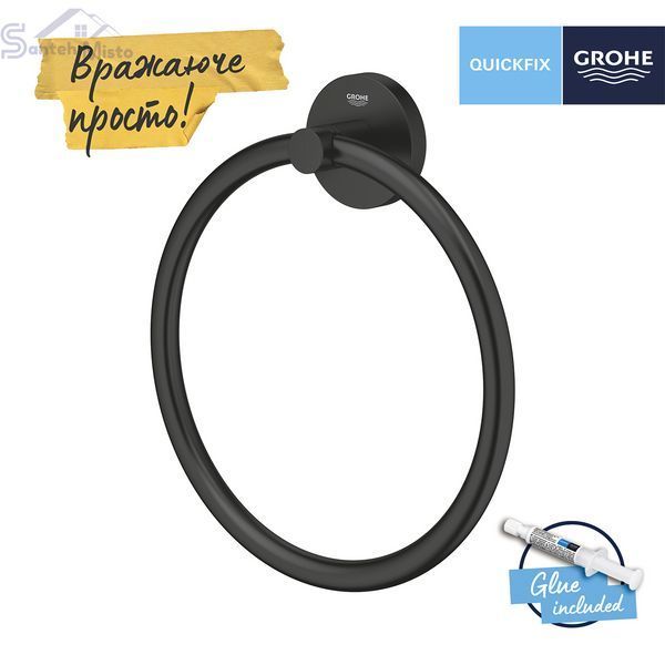 Тримач для рушників Grohe QuickFix Start 411742430 CV032150 фото