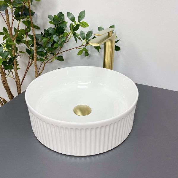 Умывальник (раковина) VBI BRINDISI WHITE накладной VBI-014100 фото