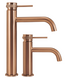 Змішувач для раковини (умивальника) REA LUNGO GRIP BRUSHED COPPER низький REA-B8987 фото 4