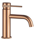Змішувач для раковини (умивальника) REA LUNGO GRIP BRUSHED COPPER низький REA-B8987 фото 1