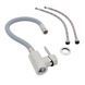 KT 92 змішувач гнучкий фарбований TM Valeso (СІРИЙ) 53860 фото 3