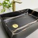 Умивальник (раковина) VBI VELLETRI BLACK STONE MATT накладний VBI-015902 фото 4