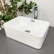 Умивальник (раковина) VBI ARABBA S WHITE накладний VBI-013500 фото 5