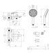 Смеситель для ванны Kroner Element 211315-3801 CV035954 фото 2