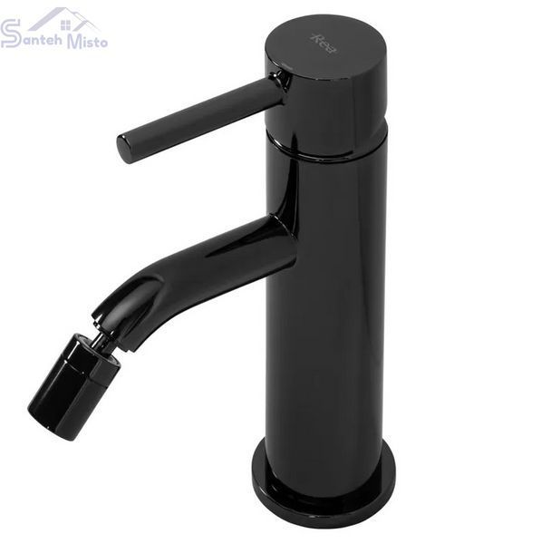 Змішувач для біде REA LUNGO BLACK GLOSSY чорний * REA-B0665 фото