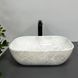 Умивальник (раковина) VBI RAVENNA LIGHT STONE GLOSSY накладний VBI-011206 фото 3