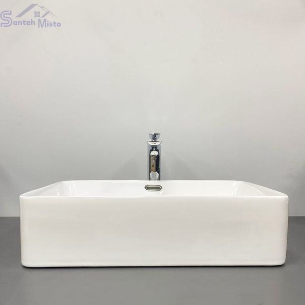Умивальник (раковина) VBI ARABBA M WHITE накладний VBI-013502 фото