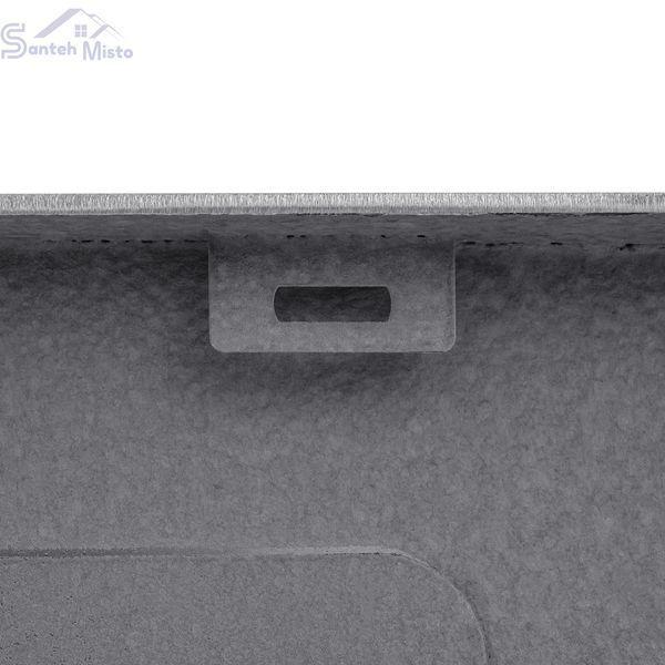 Комплект кухонної мийки Kroner KRP Derby - 6050HM Brush (2,5/0,5 мм) SM2038 фото