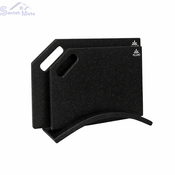 Набір кухонних дошок з акрилового каменю Pllen&oacute; nero mini SM006734 фото