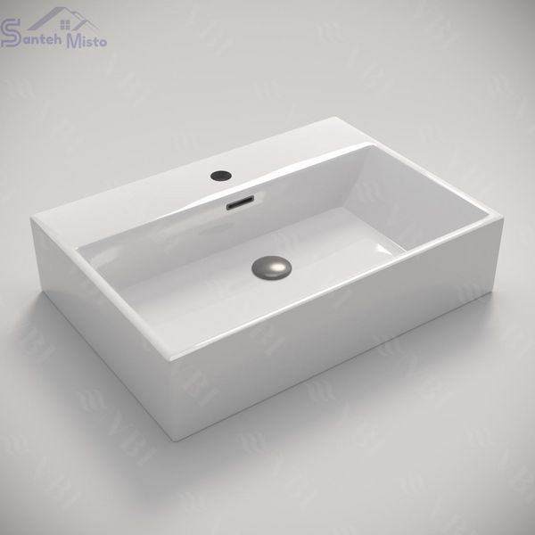 Умивальник (раковина) VBI PADUA 50 WHITE накладний підвісний VBI-012200 фото