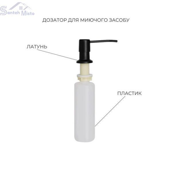 Комплект Lidz Handmade H7545B Мойка для кухни интегрированная Decor Black PVD Honeycomb LDH7545BDECPVD48373+Lidz (BLA) 2905618294 фото