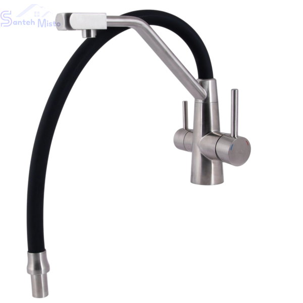 Комплект кухонної мийки Kraft KRF 5050 decor (3.0/1.0 мм) SM1595 фото