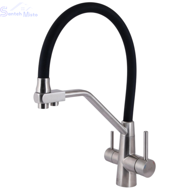 Комплект кухонной мойка Kraft KRF 5050 decor (3.0/1.0 мм) SM1595 фото