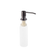 Комплект кухонной мойки Kraft HM 50х50 NANO BLACK (DECOR) PVD (3.0/1.0 мм) SМ55040 фото 24