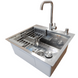 Комплект кухонной мойки Kraft HM 5448 DECOR (3.0/1.0 мм) SM847 фото 2