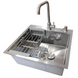 Комплект кухонной мойки Kraft HM 5448 DECOR (3.0/1.0 мм) SM847 фото 3