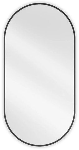 Дзеркало MEXEN LOFT 100x50 BLACK овальне MEX-9851-100-050-000-70 фото