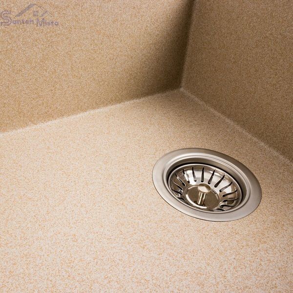 Гранитная мойка для кухни VALESO AZURIT 7950 матовая Сафари 49237 фото