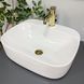 Умивальник (раковина) VBI NARNI M WHITE накладний VBI-014900 фото 1