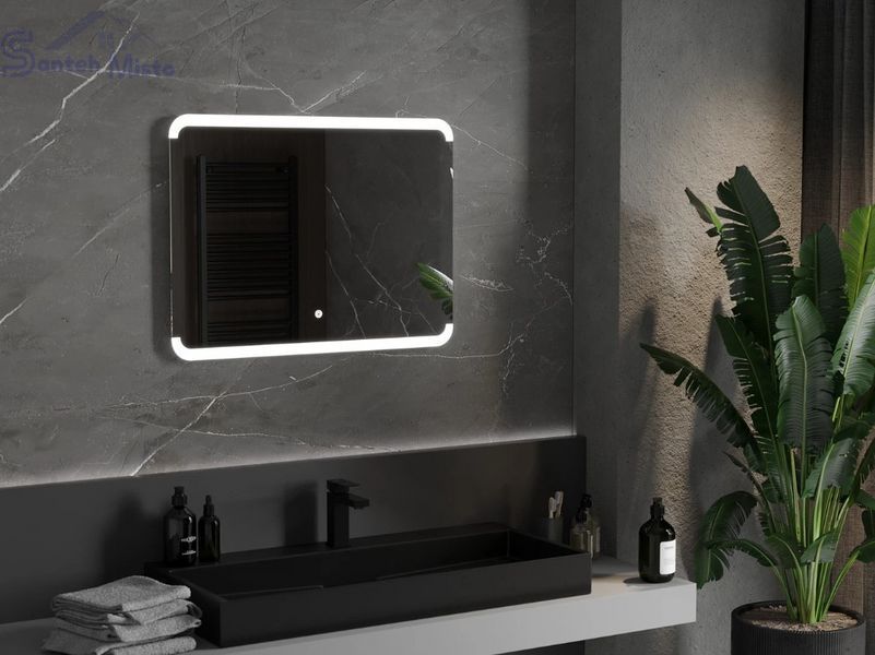 Дзеркало MEXEN NIDA 80x60 LED прямокутне MEX-9806-080-060-611-00 фото