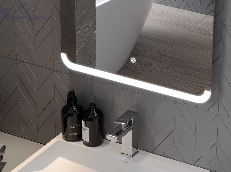 Дзеркало MEXEN NIDA 80x60 LED прямокутне MEX-9806-080-060-611-00 фото