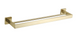 Вішалка для рушників VBI JUPITER BRUSH GOLD подвійна VBI-040608BG фото 1