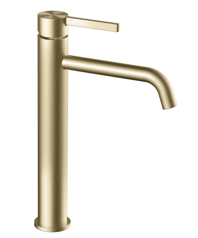 Змішувач для раковини REA FOSTER BRUSHED GOLD високий REA-B6441 фото