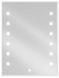 Зеркало MEXEN NER 60x80 LED прямоугольное MEX-9809-060-080-611-00 фото 1