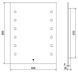 Зеркало MEXEN NER 60x80 LED прямоугольное MEX-9809-060-080-611-00 фото 6