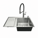 Обробна дошка для кухонних мийок Pllen&oacute; grigio sink SM9701 фото 4