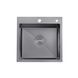 Комплект кухонной мойки Kroner KRP Schwarze - 5050HM PVD (3.0/1.0 мм) SM273 фото 3