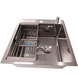 Комплект кухонной мойка Kraft KRF 5050 decor (3.0/1.0 мм) SM6095 фото 8