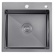 Комплект кухонной мойки Kroner KRP Schwarze - 50х50HM PVD (3.0/1.0 мм) SM0533 фото 14