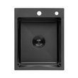 Кухонна мийка Kroner KRP PVD Schwarze - 4050HM (3,0/1,0 мм) CV035374 фото