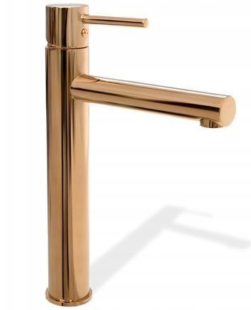 Змішувач для раковини (умивальника) REA TESS ROSE GOLD рожеве золото * REA-B8804 фото