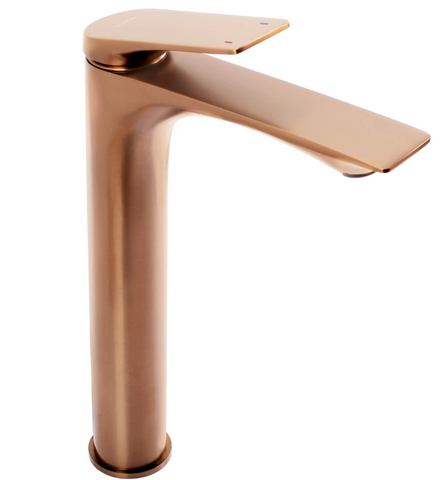 Змішувач для раковини (умивальника) REA AVALON BRUSHED COPPER високий REA-B0493 фото