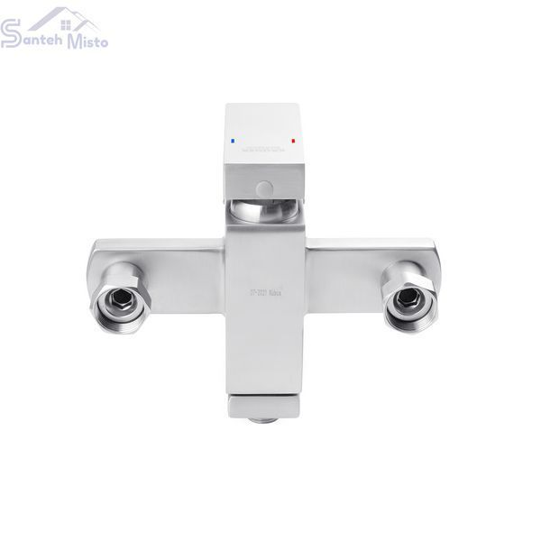 Змішувач для ванни Kroner KRP Edelstahl Kubus - ESG070 CV023011 фото
