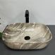 Умывальник (раковина) VBI RAVENNA JASPER GLOSSY накладной VBI-011211 фото 3