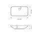 Умивальник (раковина) VBI PAVIA WHITE накладний VBI-012605 фото 2