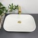 Умивальник (раковина) VBI PAVIA WHITE накладний VBI-012605 фото 6