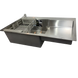 Комплект кухонної мийки Kroner 780х480 RHM Geb&uuml;rstet SM801 фото 3