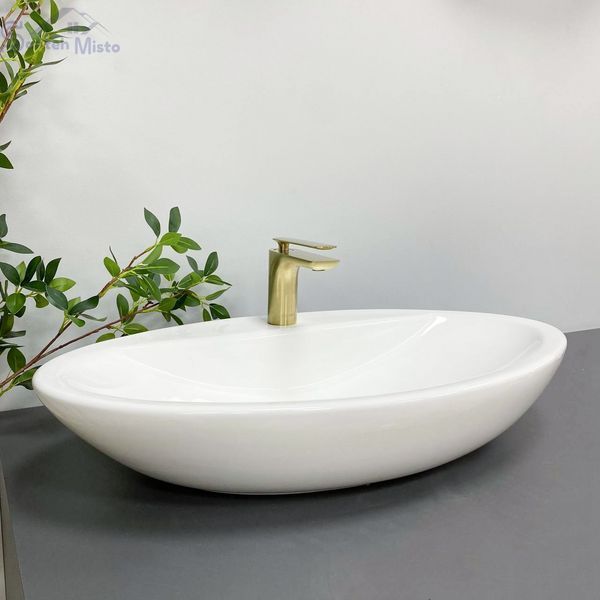 Умивальник (раковина) VBI CESENA WHITE накладний VBI-015501 фото