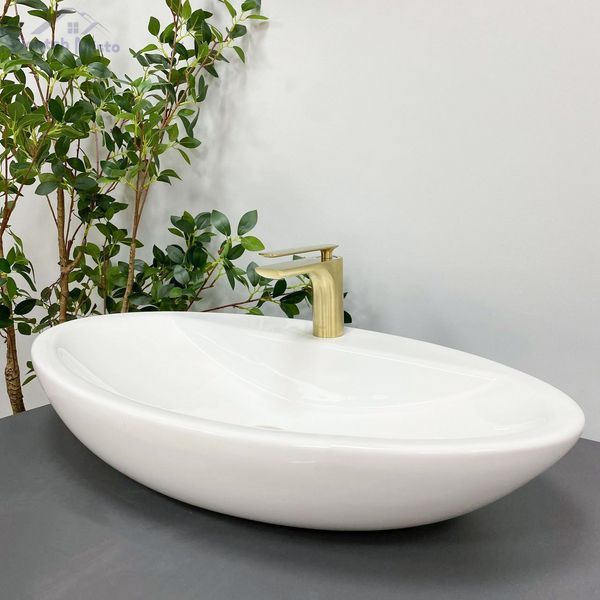 Умивальник (раковина) VBI CESENA WHITE накладний VBI-015501 фото