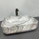 Умивальник (раковина) VBI PALERMO GREY ONYX GLOSSY накладний VBI-012303 фото 3