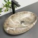 Умивальник (раковина) VBI VICENZA BROWN STONE MATT накладний VBI-014802 фото 1