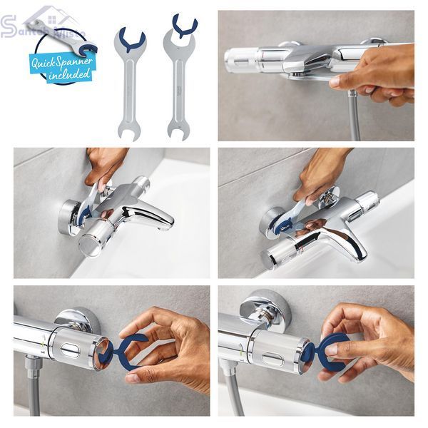 Змішувач термостатичний для душу Grohe QuickFix Precision Flow 34805001 CV033296 фото
