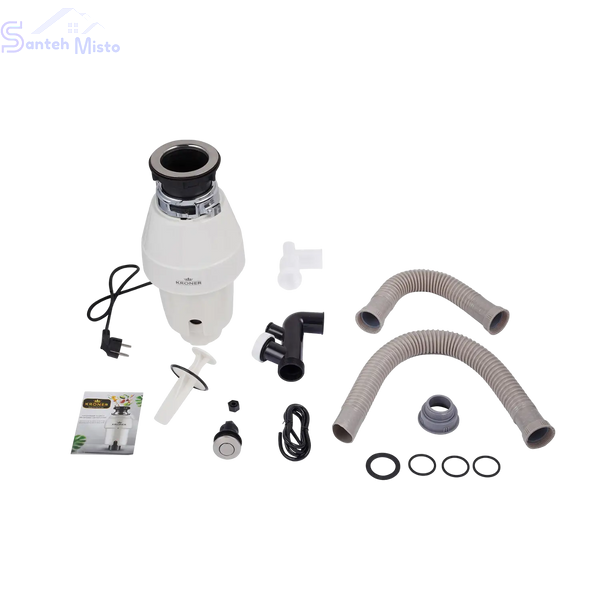 Комплект подрібнювач та кухонна мийка KRP Geb&uuml;rstet - 5050HM SM0684 фото