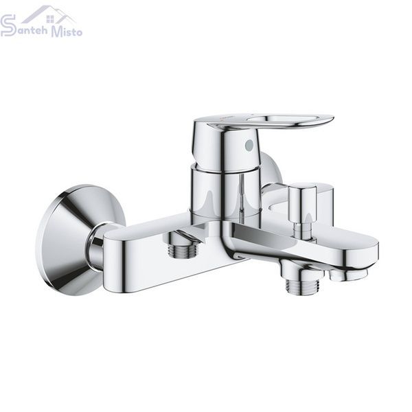 Змішувач для ванни Grohe BauLoop 23603000 з душовою стійкою Vitalio Start 26951001 CV037229 фото