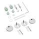 Комплект 4 в 1: Инсталляция Grohe Rapid SL 3 в 1 38772001 + Унитаз безободковый Kroner Eifel WHI483429 TORNADO с сиденьем Slim Duroplast / Soft-close / Quick relase KE483429WHIT (38772001KE483429) CV033823 фото 13