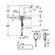 Смеситель бесконтактный для раковины Grohe Bau Cosmopolitan E 36453000 CV036267 фото 2